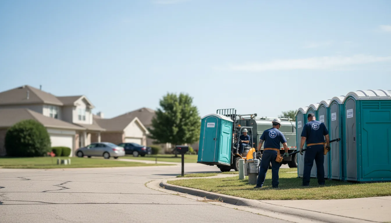 Porta Potty Rental in Garden City, KS near me